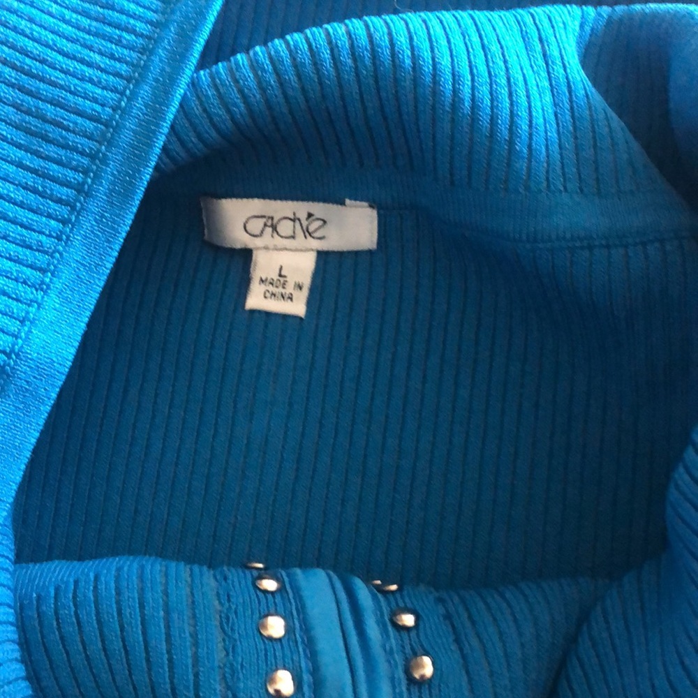 Gorgeous Cache Blouse Sz L Worn Once - image 4